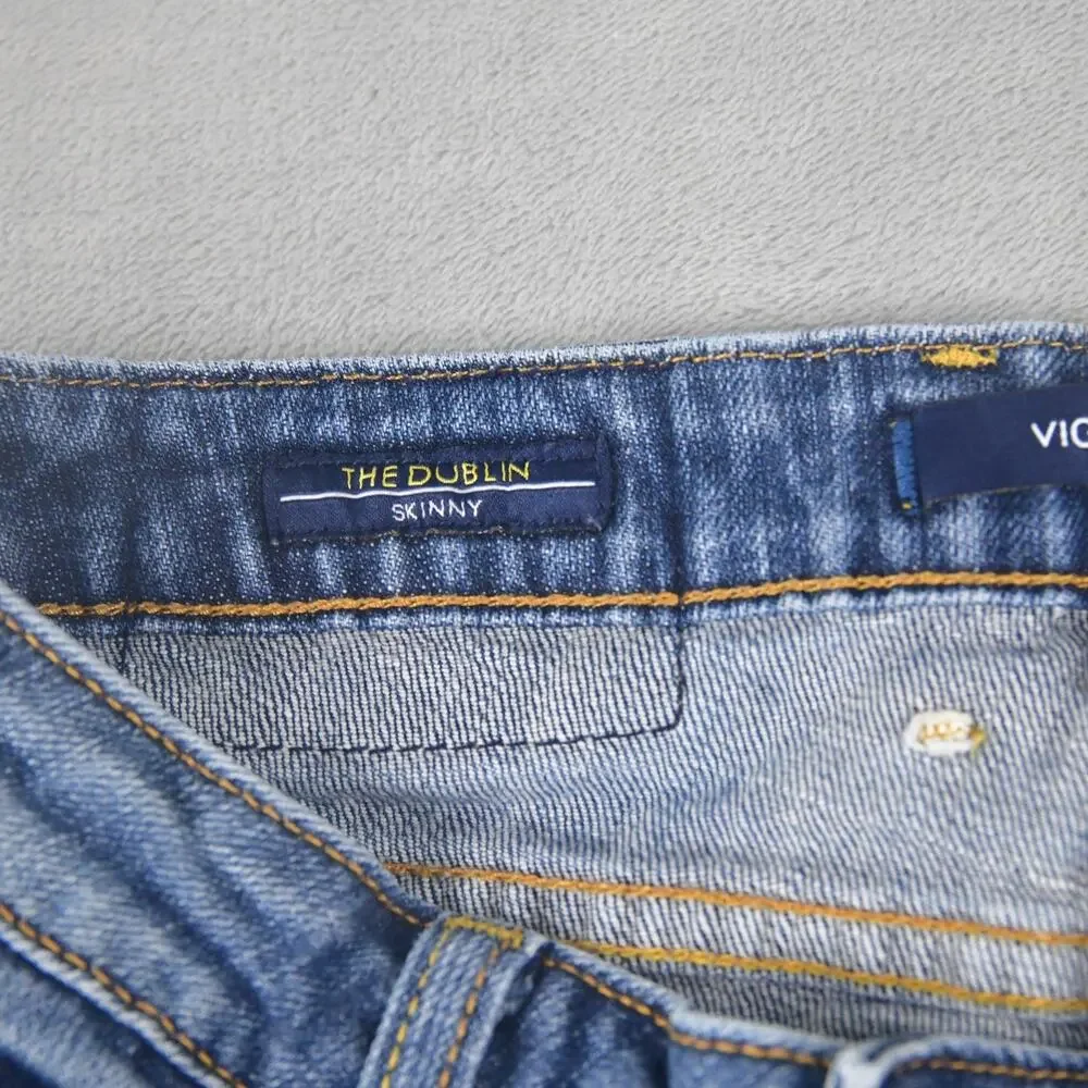 American Eagle Jeans Womens 5/6 (28x29) The Dublin Skinny Blue Denim